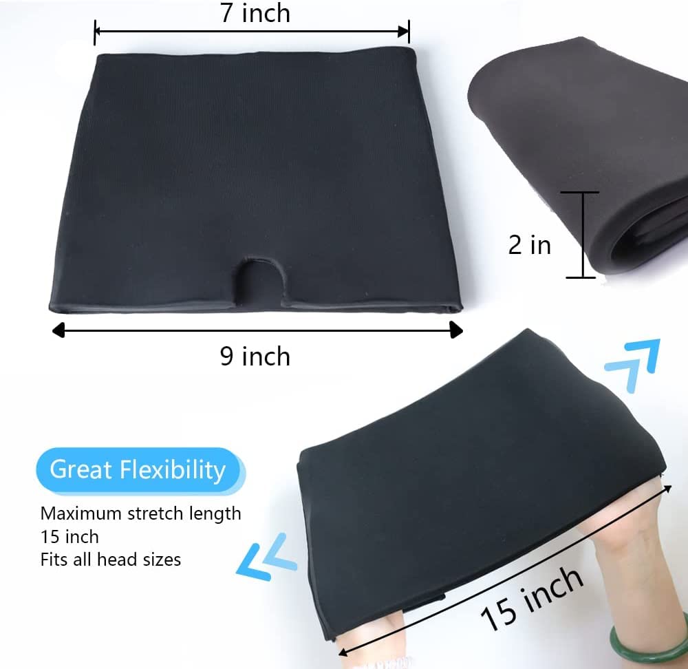 i THERAU Gorro Cómodo de Gel para Alivio de Dolor de Cabeza, Migrañas, ojos hinchados y estres para Terapia de Frío y caliente , Azul