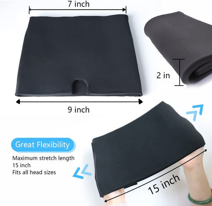 i THERAU Gorro Cómodo de Gel para Alivio de Dolor de Cabeza, Migrañas, ojos hinchados y estres para Terapia de Frío y caliente , Azul